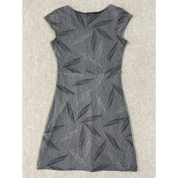 Merrell Opti-Wick Dress Women's Small Grey Short Sleeve V Neck Lined Athletic - Picture 13 of 16